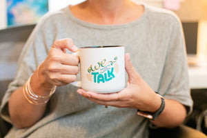 The “We Can Talk” Mug
