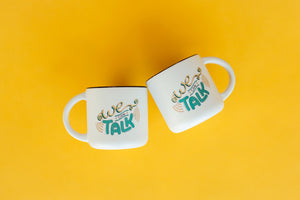 The “We Can Talk” Mug